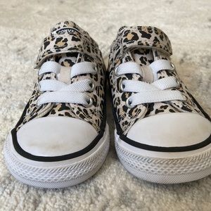 COPY - Baby Leopard print Converse